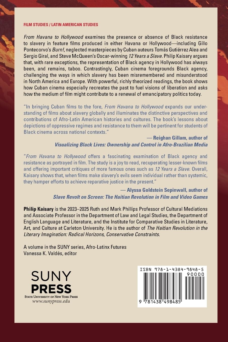 From Havana to Hollywood: Slave Resistance in the Cinematic Imaginary