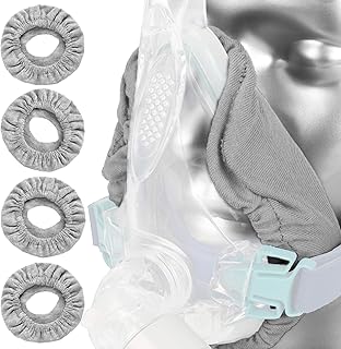 4 Pack - Full Face CPAP Mask Liners - Reusable, Reduces Air Leaks and Blisters - Fits Most Types of Full Face CPAP Masks by IMPRESA