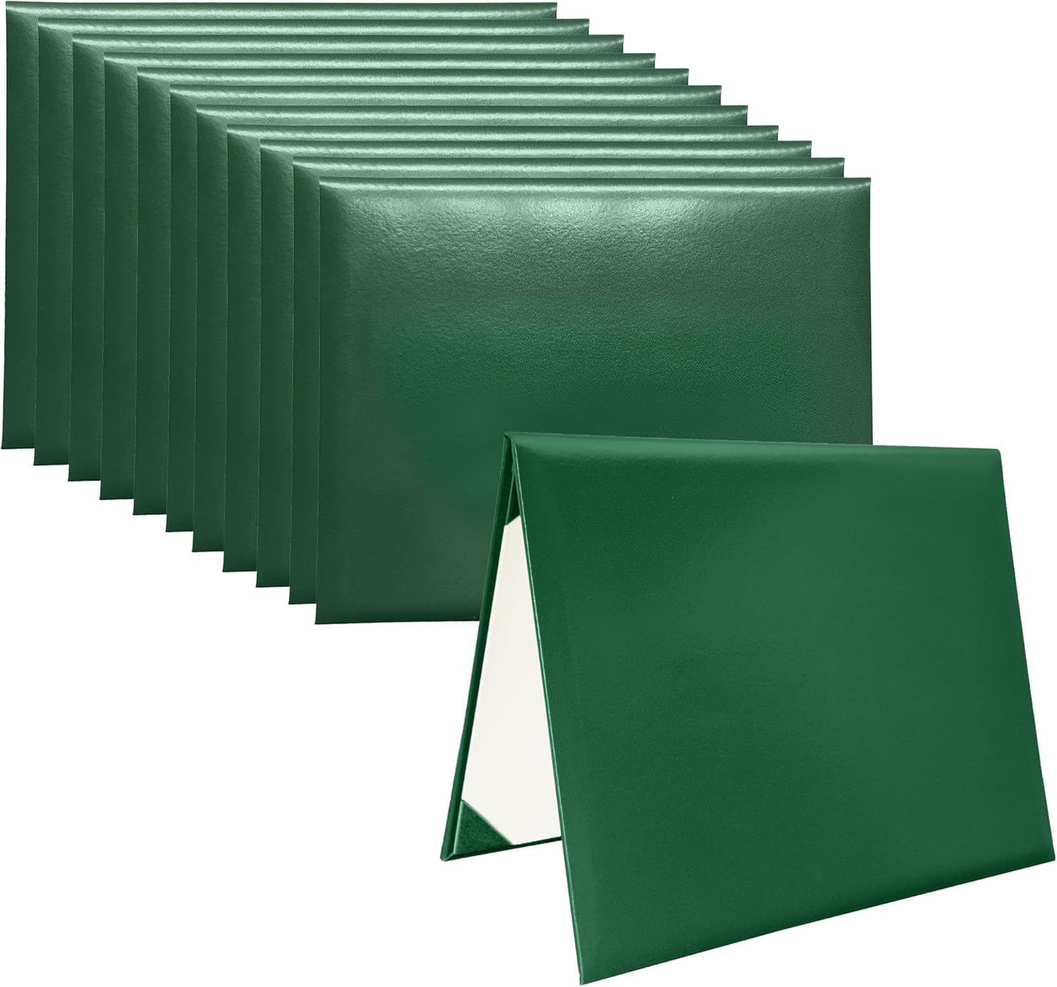Diploma Covers, 12 packs, forest green – 8.5 x 11
