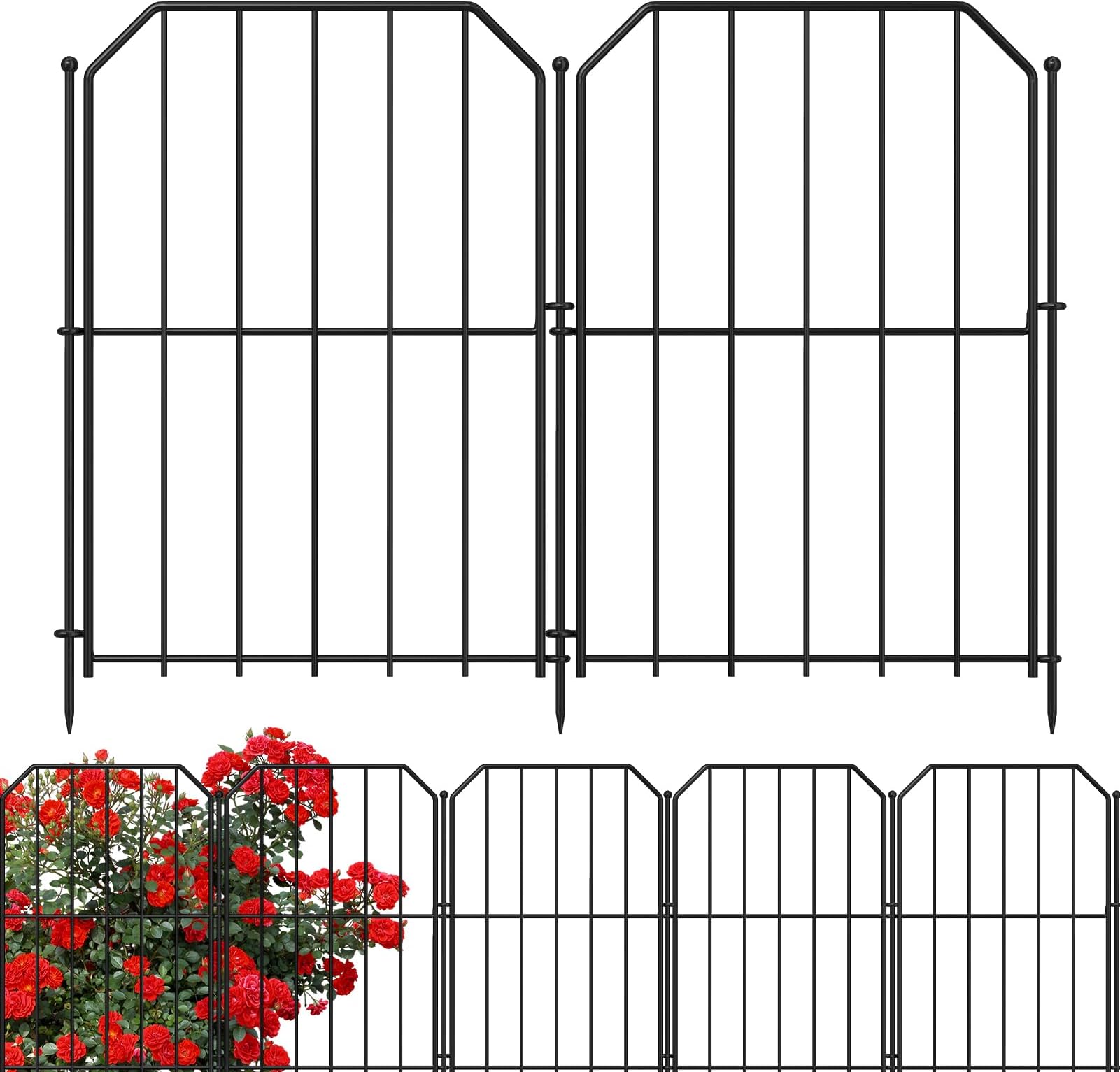 LSXIAO Rete Metallica Recinzione Roll, Zincato Saldato Panno Hardware 5cm Aperture Quadrate Con Pinze Da Taglio Per Recinzioni Da Giardino, Cervo Recinto Per Animali Deposito Di Pietra - Foto 11