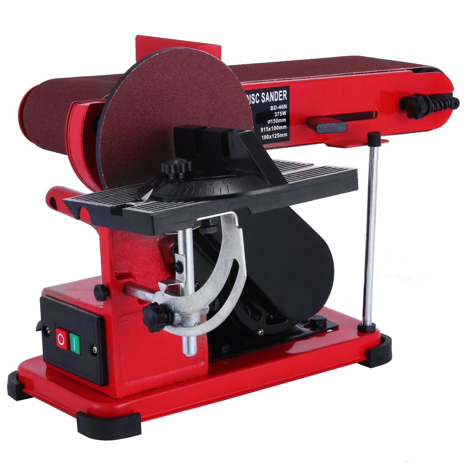 OrangeA Belt Disc Sander Combination 4 x 36 Inch Belt Sander and 6 Inch Disc Sander Grinder