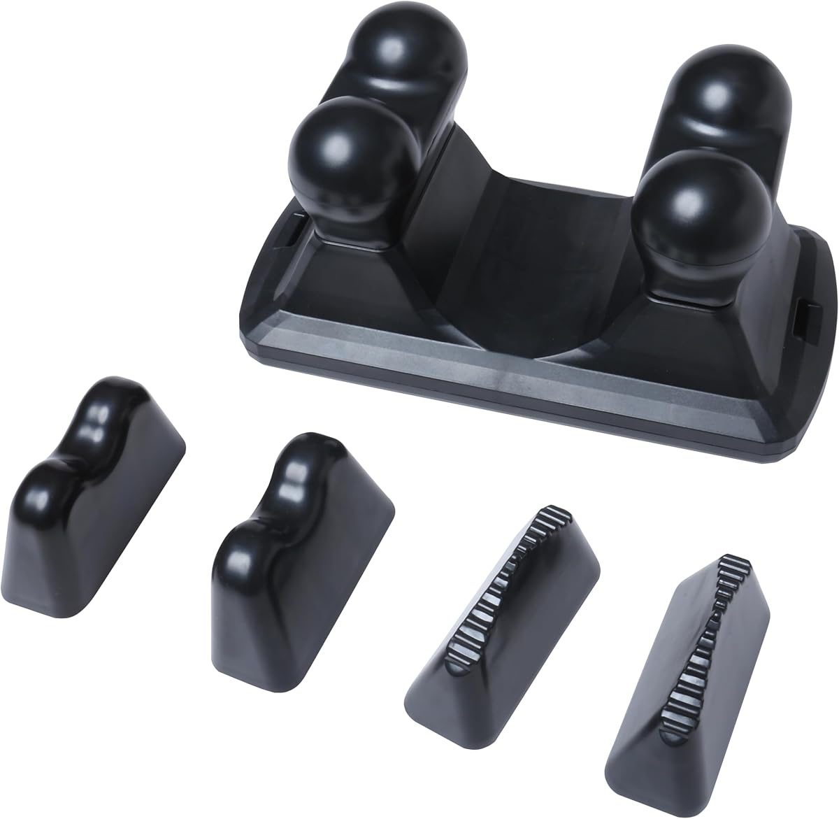 SBT Herramienta de liberación de psoas, masajeador manual 3 en 1 de punto de activación de tejido profundo, liberación miofascial para flexor de cadera y espalda baja, portátil, negro nocturno