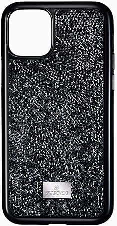 Capa para smartphone autêntica Glam Rock da Swarovski, iPhone 11 Pro,  cristal preto | Amazon.com.br