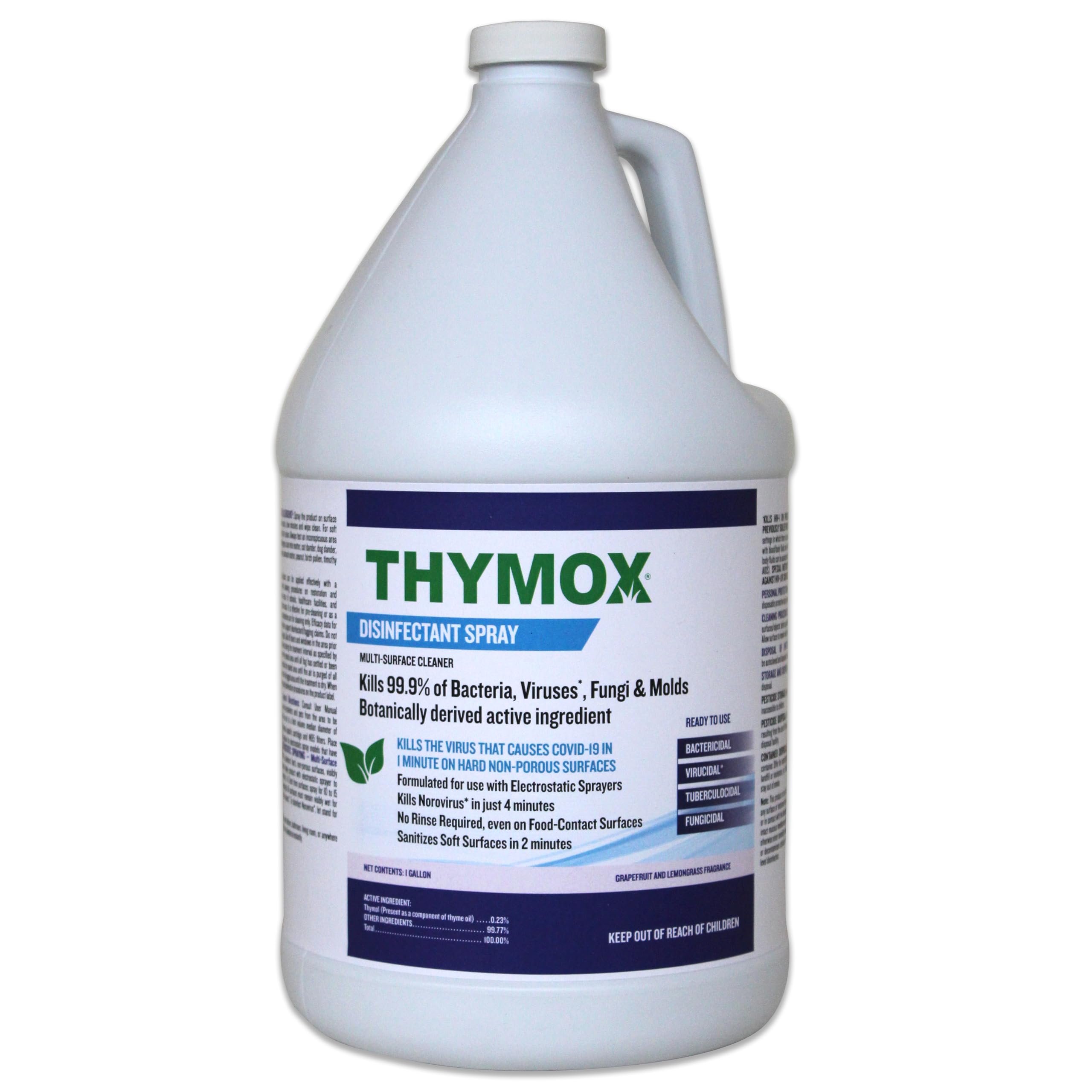 Sponsored Ad - 1 Gallon Botanical Disinfectant - All Natural Cleaner Mold Remover, Multipurpose Cleaner, Mold Killer - Ideal for Restoration Jobs and Water Damage, Pet Friendly Natural Disinfectant