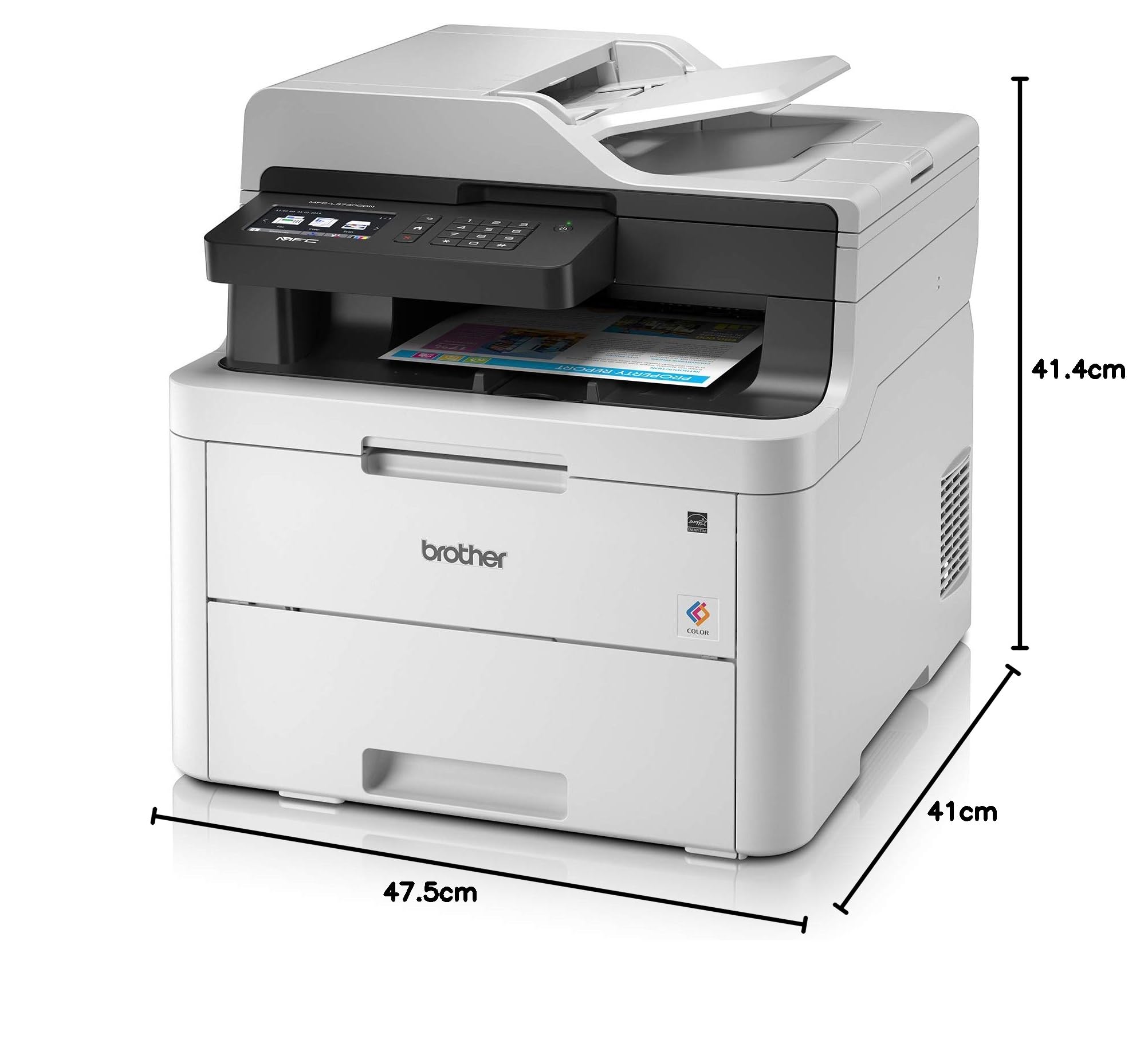 Brother MFC-L3730CDN Multifonctionnel LED A4 2400 x 600 DPI 18 ppm