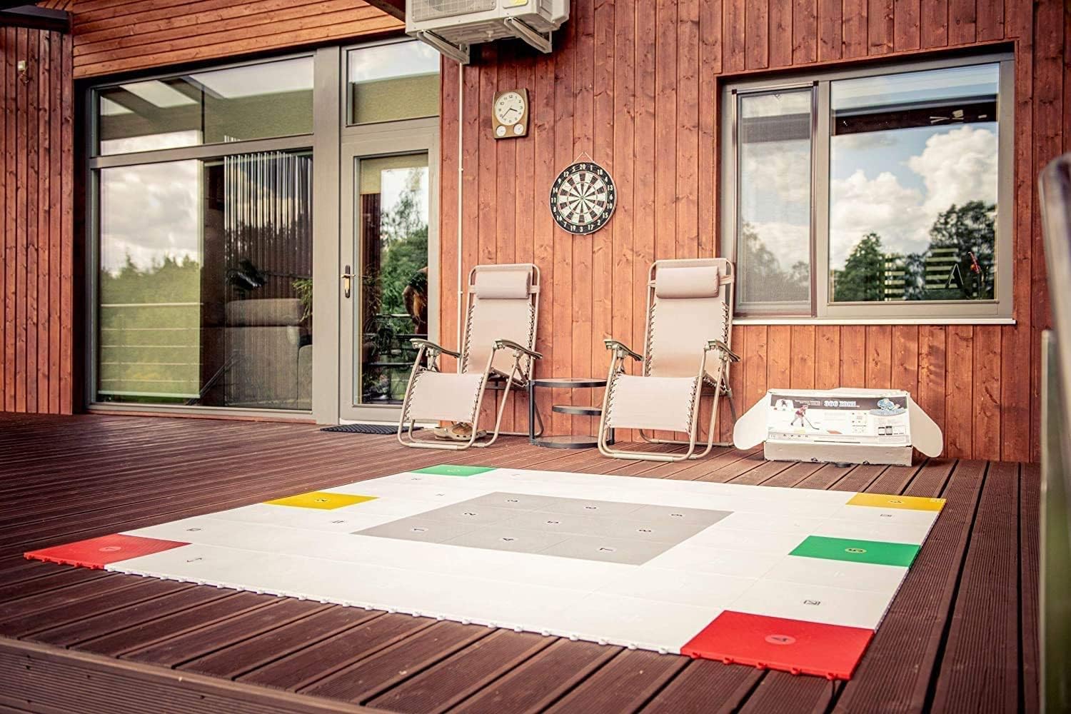 Hockey Revolution 360 Zone Professional Training Flooring Tile - Indoor and Outdoor Practice Zone with Trainer App - Improve Stick-Handling and Moving, Speed on Ice, Exercise, Fitness : Sports & Outdoors