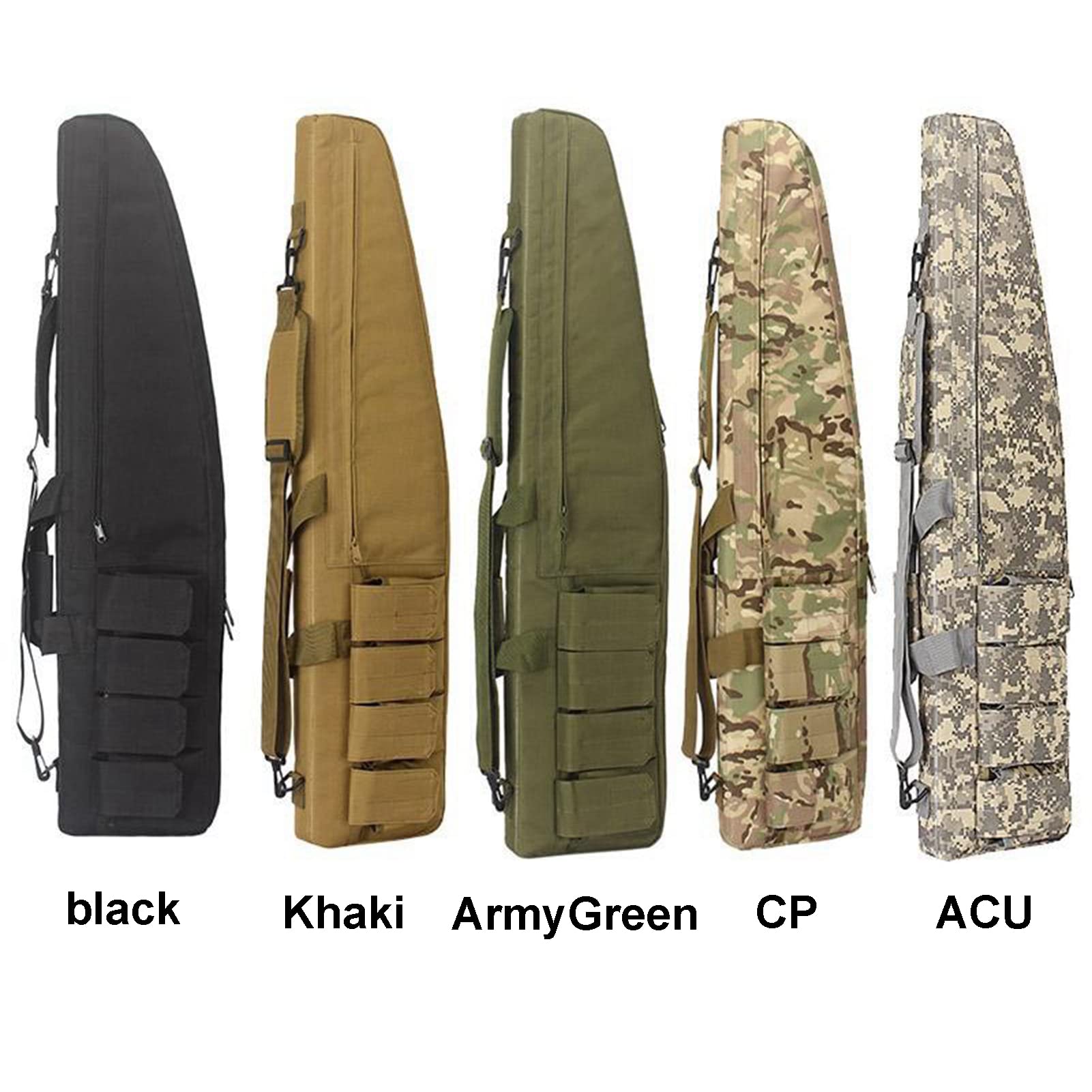Bolsa para Armas, Bandolera Multifuncional, Funda para Escopeta con Correa para el Hombro, Funda para Dos Armas