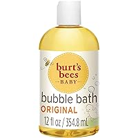 Vista 1 de Burt's Bees - Jabón de baño de burbujas para bebé, sin lágrimas, predeterminado, 12 onzas líquidas