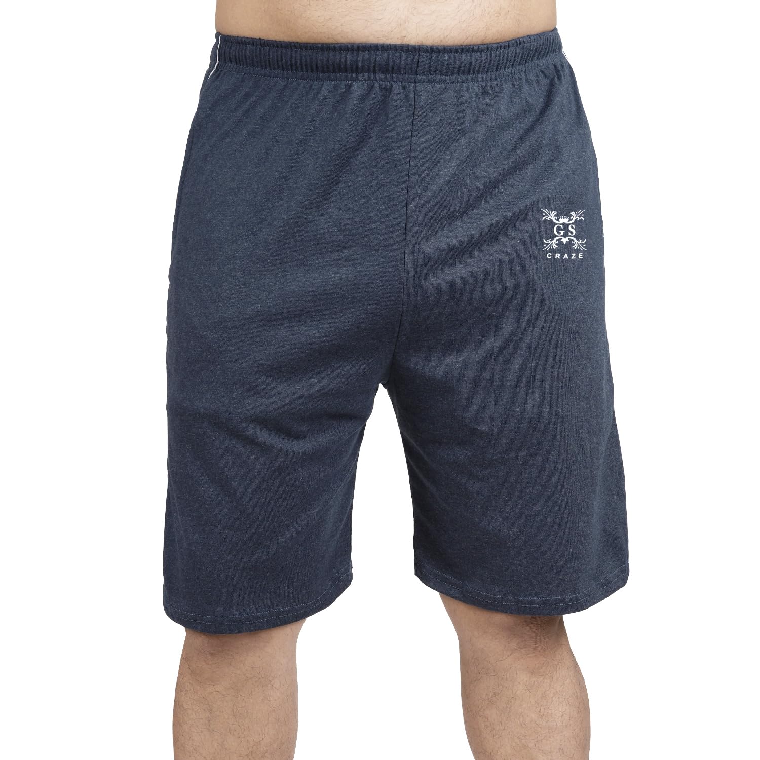 Men's Shorts Comfortable and Stylish for Every Season Navy Blue Shorts - XL |-image-1