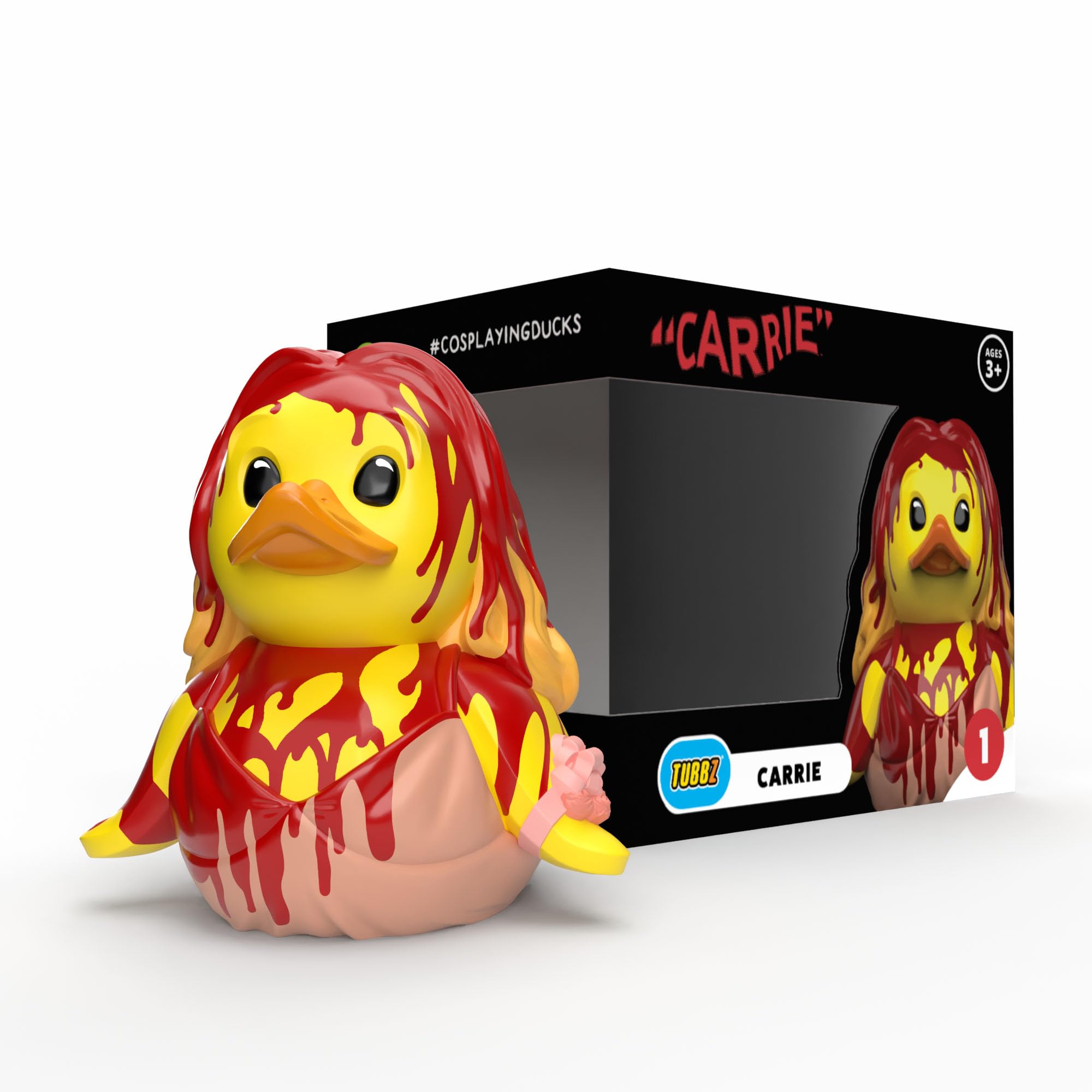 TUBBZ Boxed Edition: Horror - Carrie Cosplaying Rubber Duck Vinyl Figure