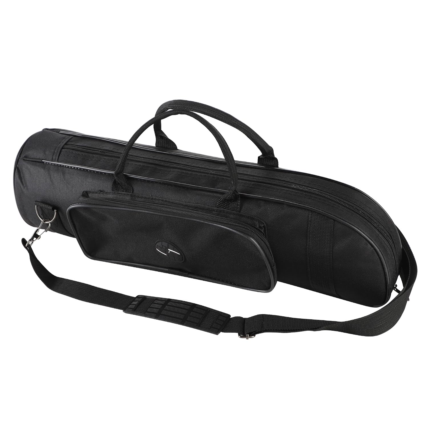 Sac de Trompette Imperméable Étui de Trompette Portable en Tissu Oxford Housse de Trompettes Sac de Transport Étanche Sacs à Dos Rembourré Housse de Transport Sangles Reglables 14,5 * 52 * 12cm