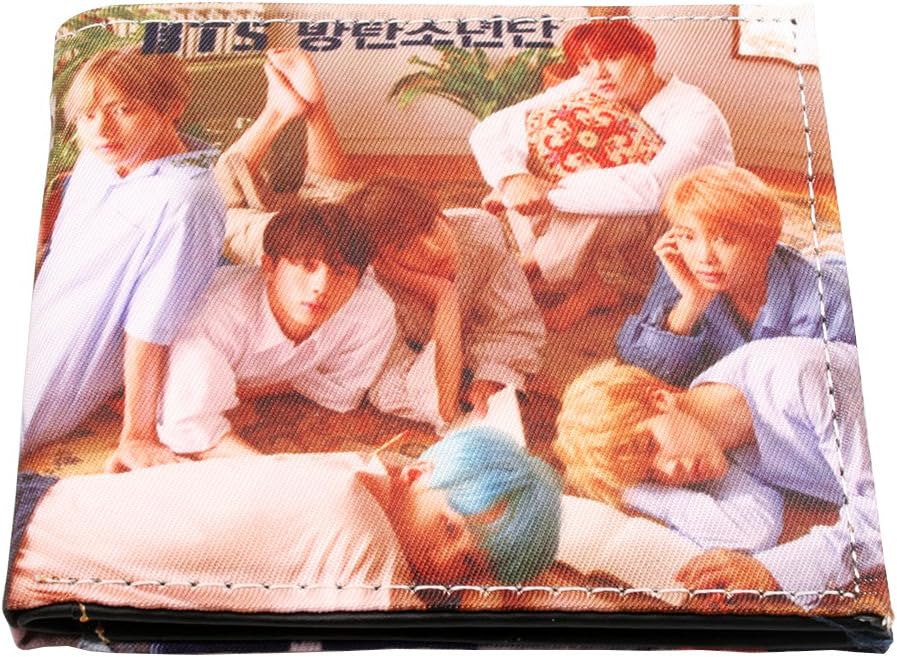 BTS Kpop Group Photo Wallet