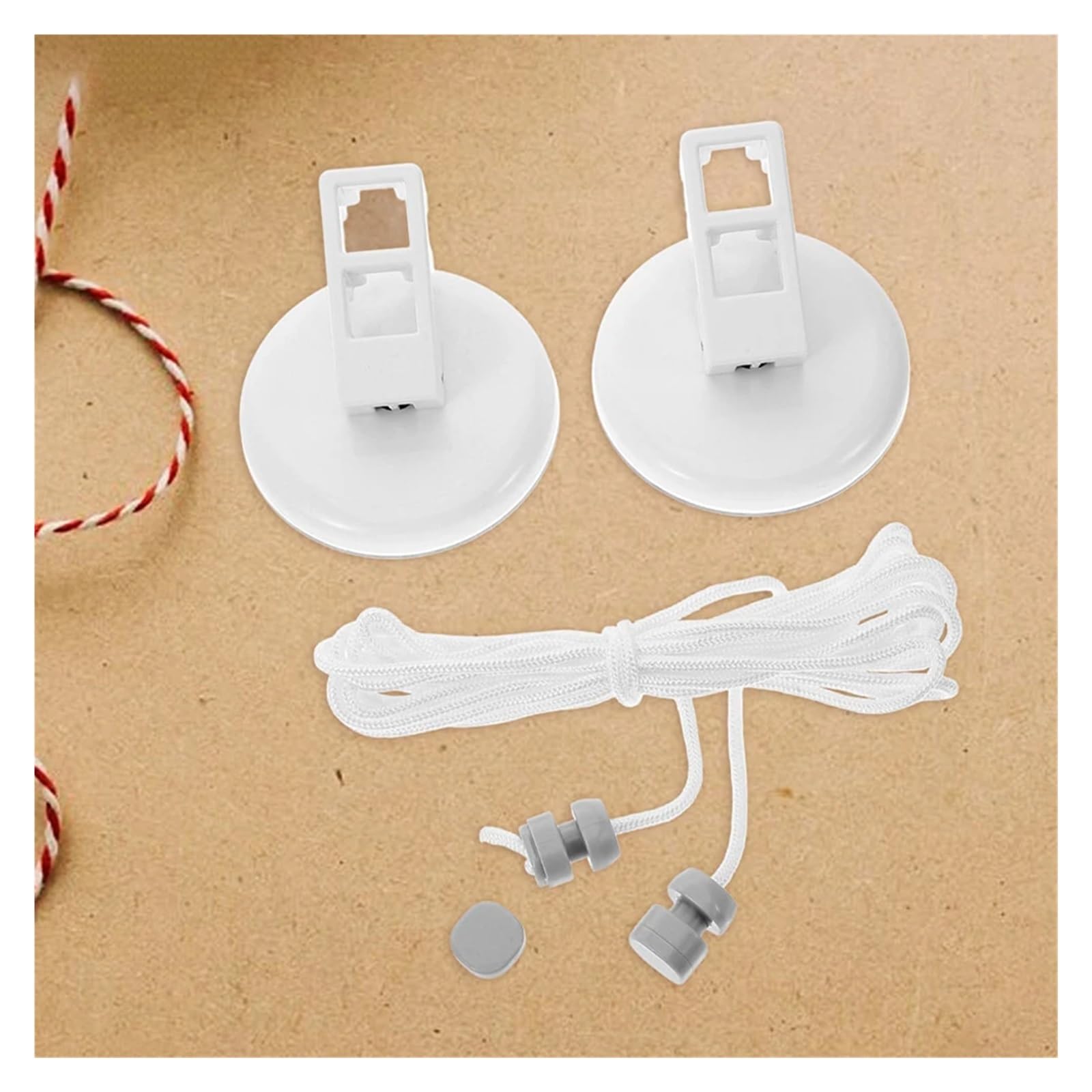 Ausziehbare Wäscheleine, 1 set Set Versenkbare Wäscheleine Outdoor Heavy Duty Trocknen Seil Mit Saugnäpfen Tragbare for Camping Hotel Apartment Reise