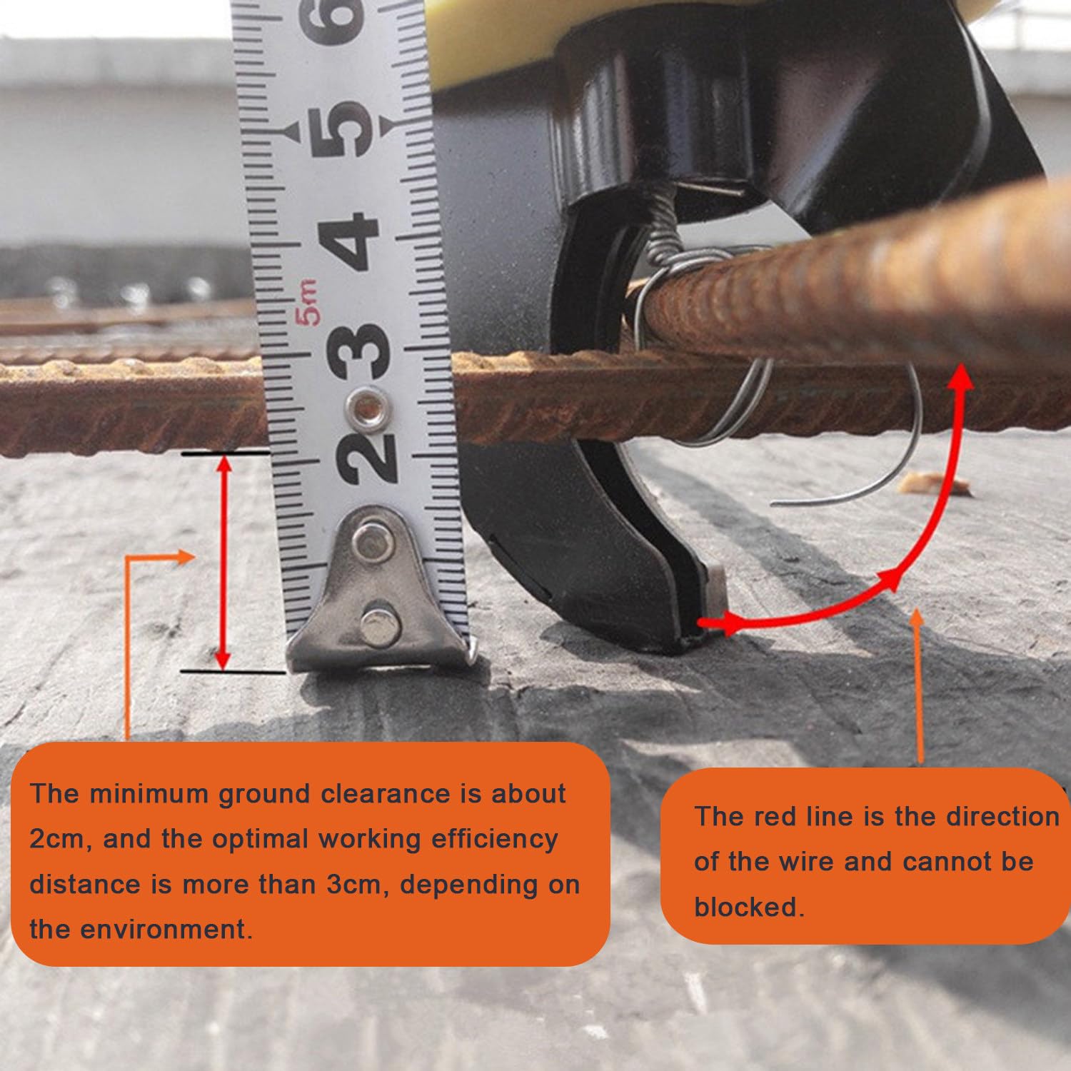 Máquina Automática para Atar Varillas de Refuerzo de 8-34 mm/30-60 mm, Dobladora Manual de Varillas de Refuerzo, Herramienta para Atar Varillas de Acero para Construcción Civil,30-60mm