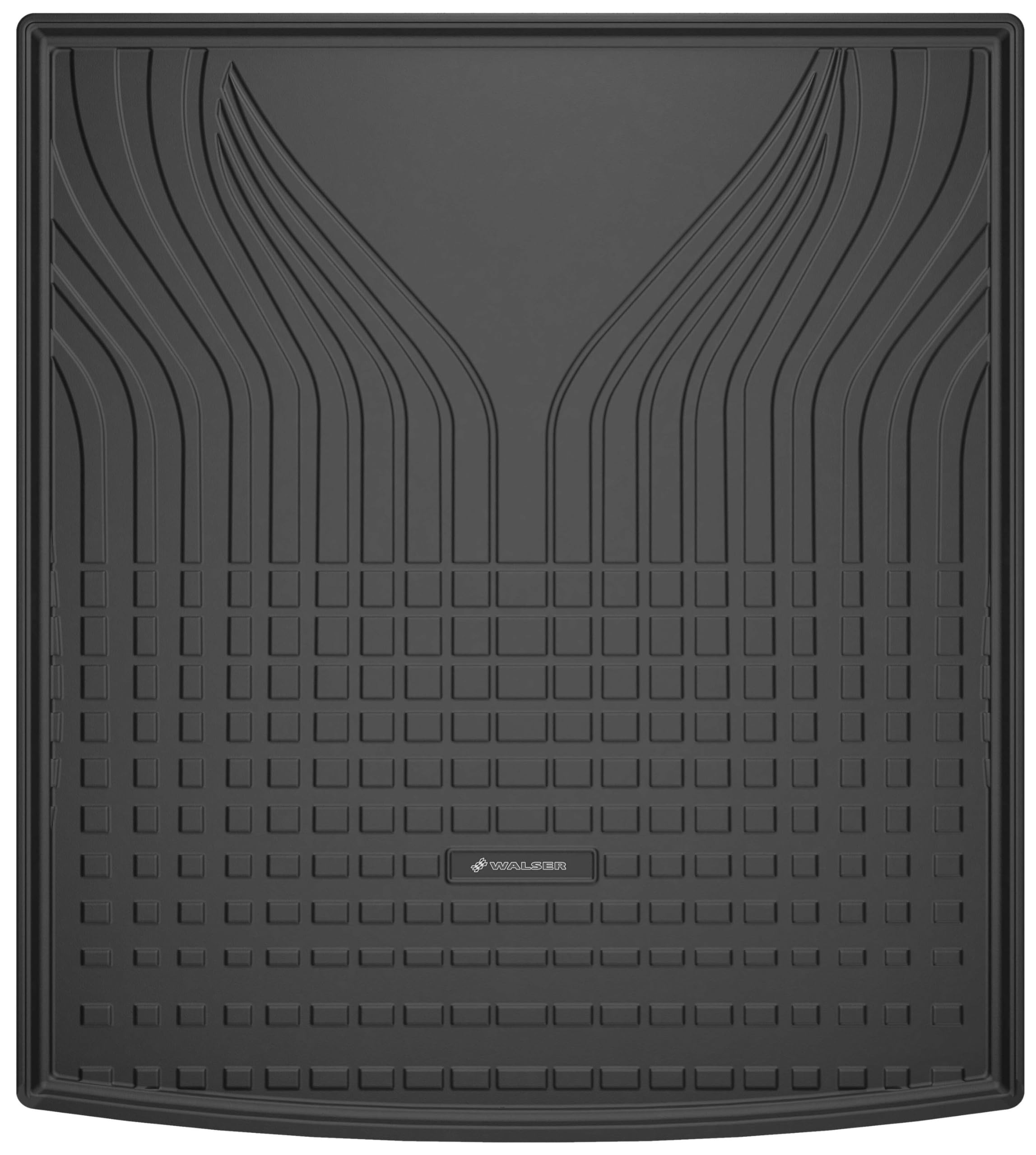Walser Premium Kofferraumwanne für VW Sharan (7N1, 7N2) 05/2010-11/2022, 100% passgenaue Kofferraum Schutzmatte - Made in EU, robuste Antirutschmatte Auto