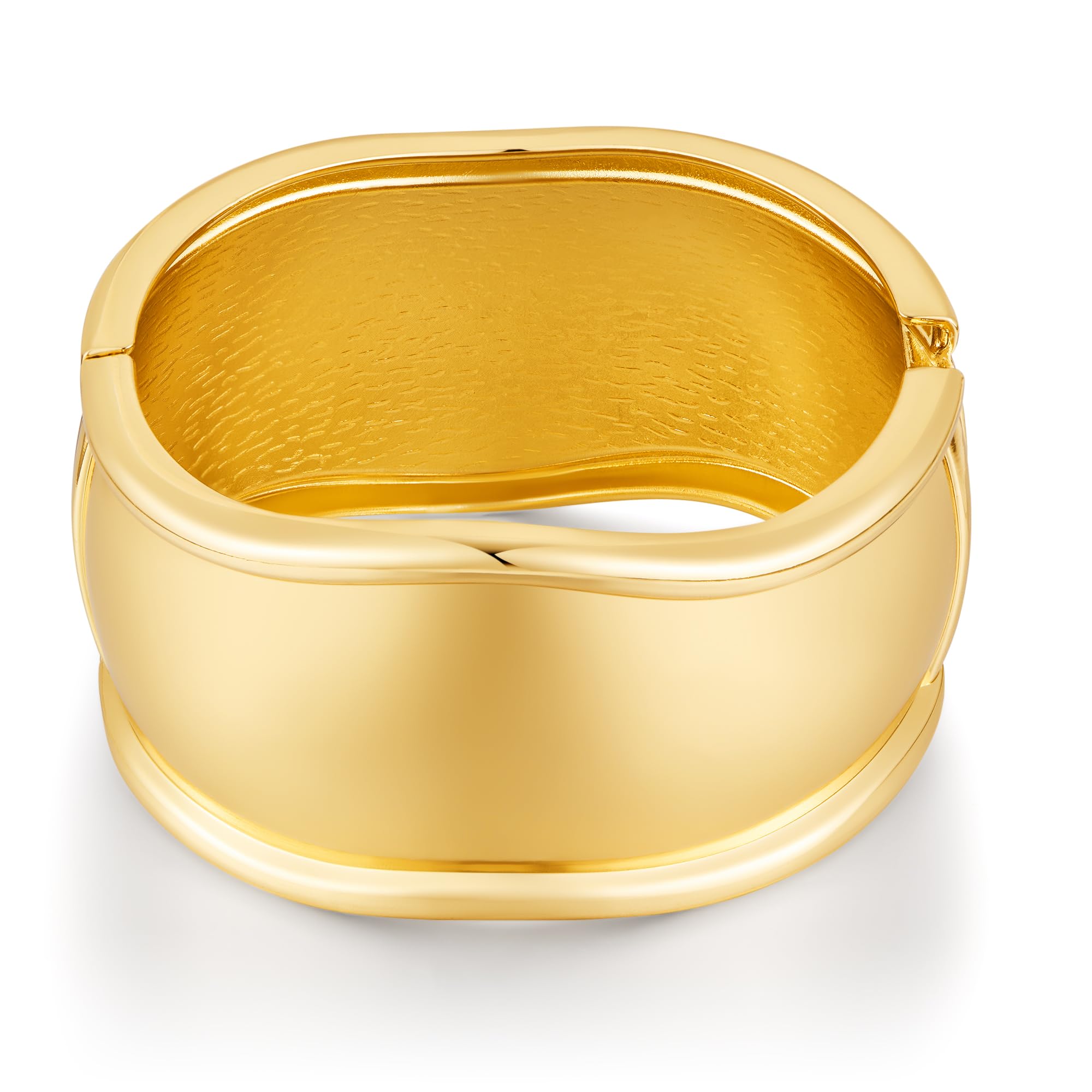 LILIE&WHITE Damen Gold Armreif Armband– Hypoallergen, Verblasst Nicht, Elegantes Design – Stilvolles Armband für Modebewusste Frauen – Geschenkidee für Besondere Anlässe