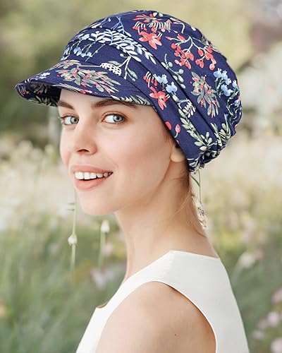 Miniatura 6 de Alnorm Gorra de béisbol de gran tamaño de viscosa transpirable súper suave para mujer