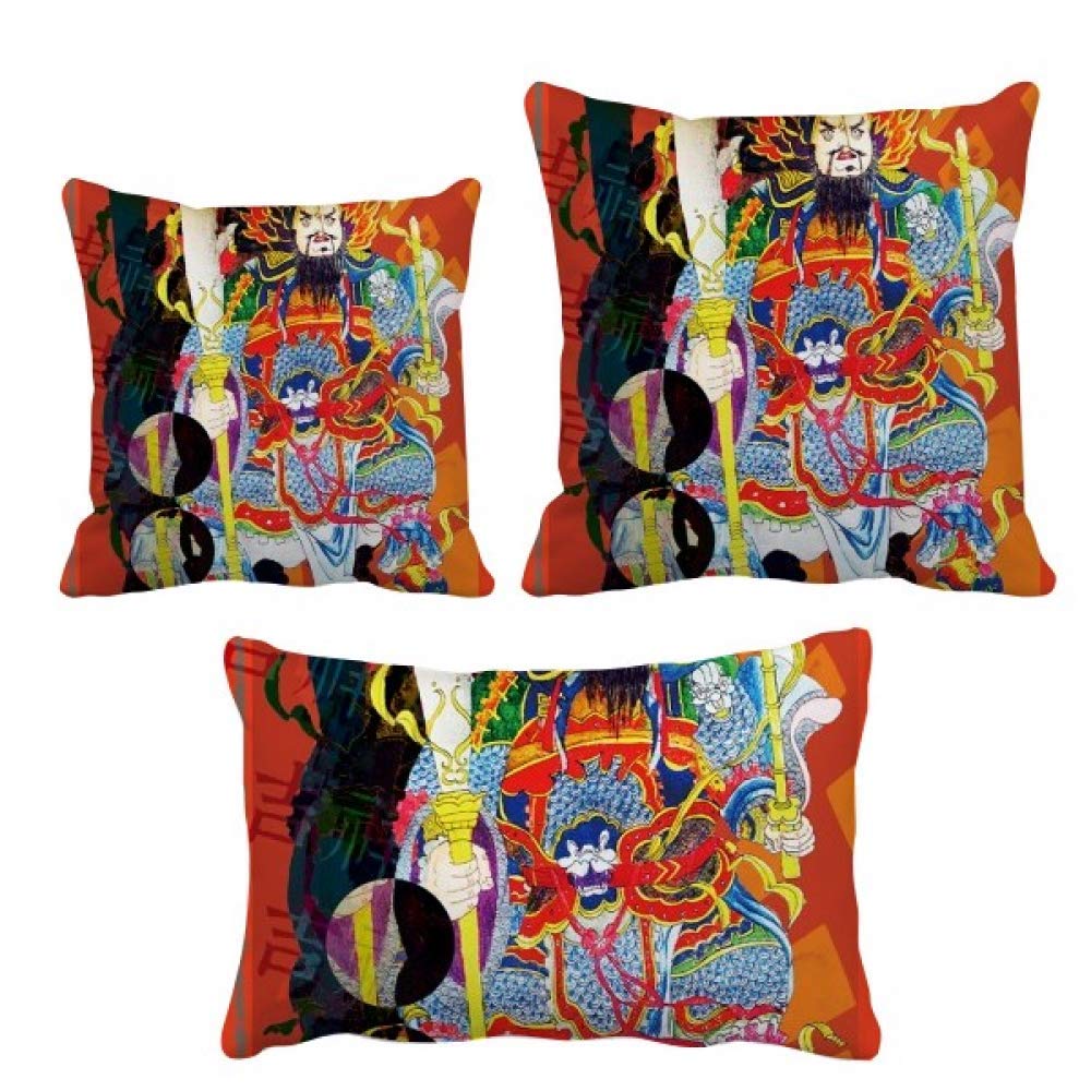 Ensemble de coussins Le Printemps de Bonheur pour décor de canapé