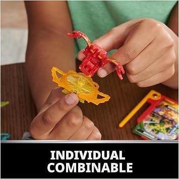 Bakugan, Special Attack Ventri, Customizable and Rotating Collectible Action Figure and Trading Cards, Toys for Boys and Girls Ages 6+