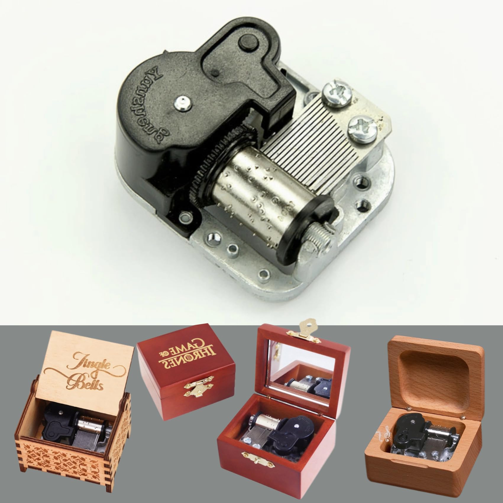 Amazon.co.jp: Gueiddi オルゴールメカニズム Let it go 18音符