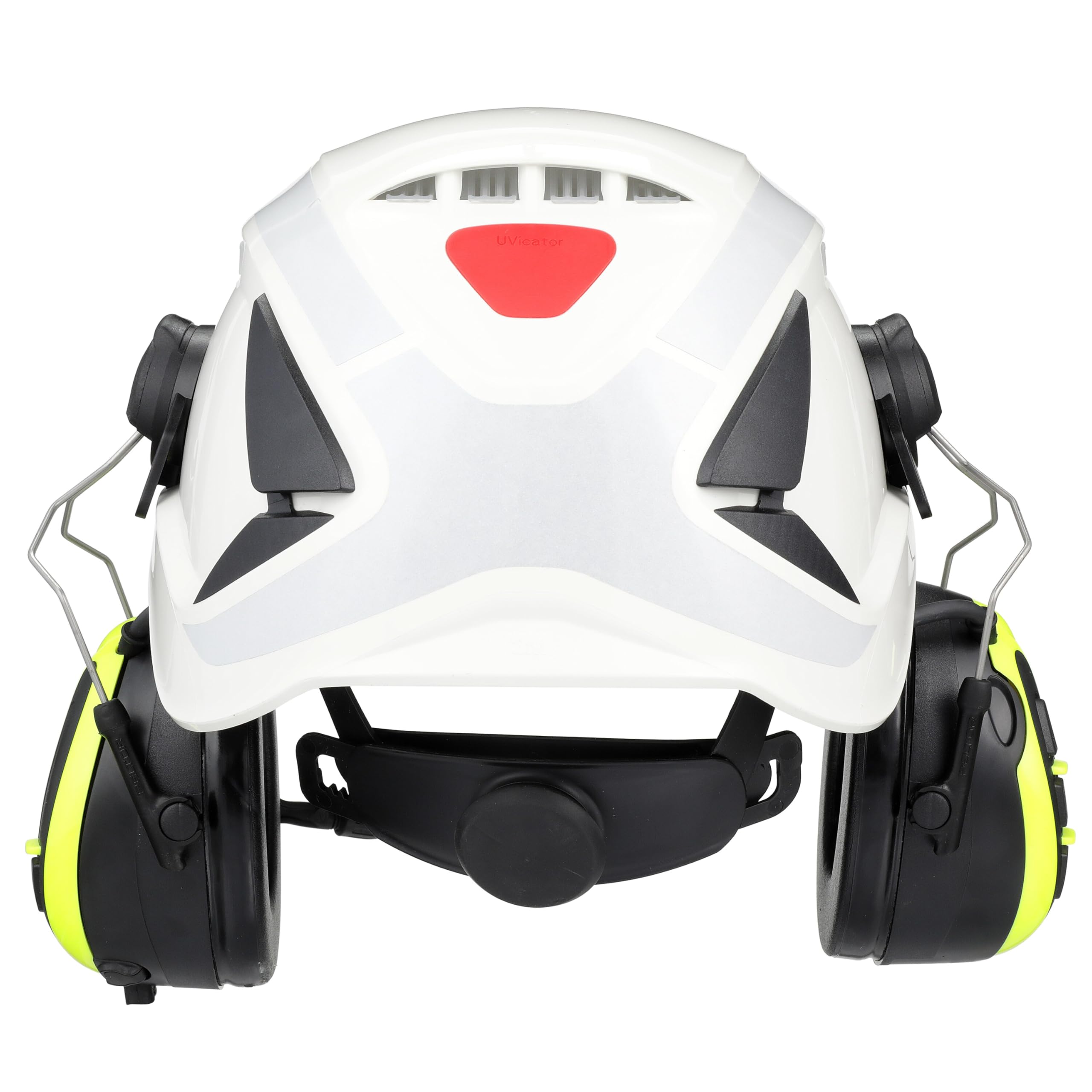 Peltor 3M WS ALERT X+, app, giallo brillante, cuffie, fissaggio per elmetto | Bluetooth, MRX21P3E3WS7, USB-C, 1 per confezione