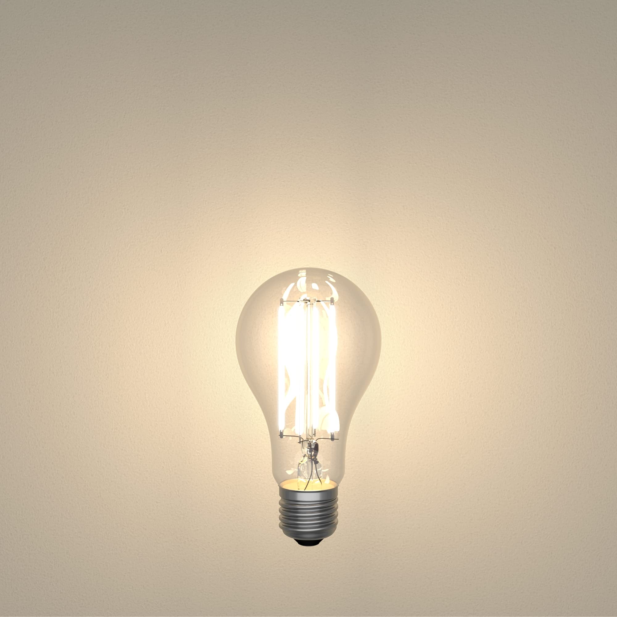 ledscom.de 10x lampadine LED E27, A70, bianco caldo (2700 K), 12,5 W, 1600lm