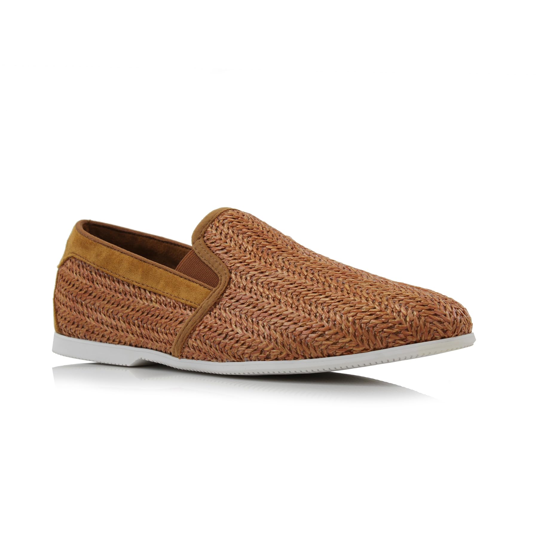 Ferro Aldo Men's Slip-On Loafers | Woven Espadrille & Classic Styles | Casual & Formal Dress Shoes