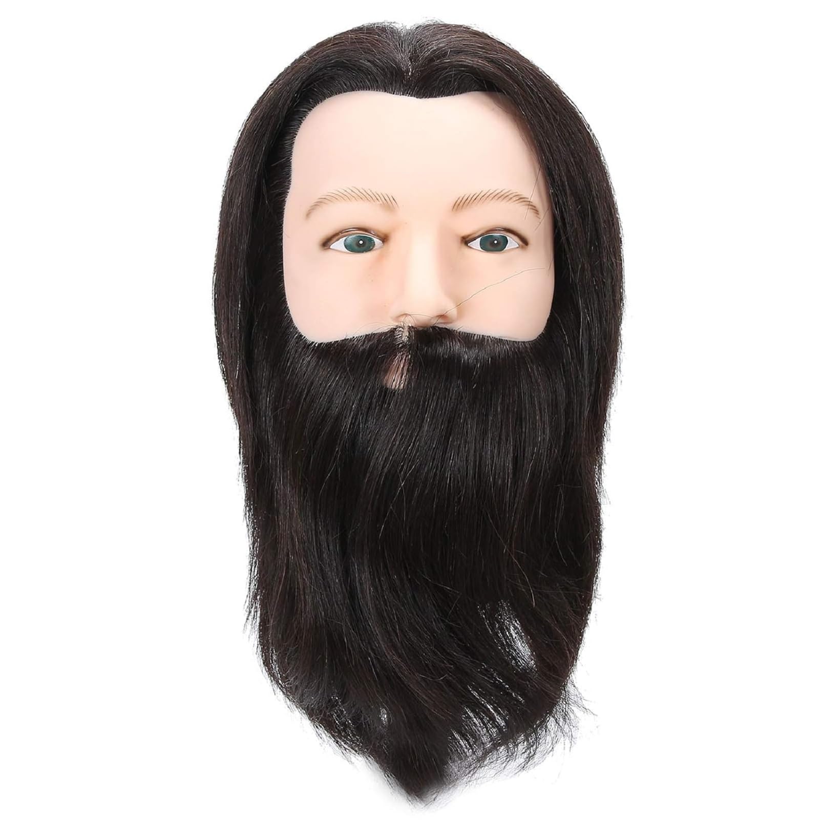 Tête Mannequin de Salon de Coiffure Pour Homme, Tête de Mannequin Avec Tête de Poupée Pour Coiffer la Formation De Coiffure Tête à coiffer professionnelle