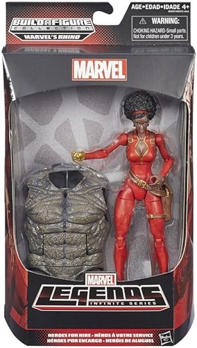 Marvel Legends Infinite Figura de acción de 6 pulgadas Spider-Man Wave 4 - Misty Knight por Hasbro