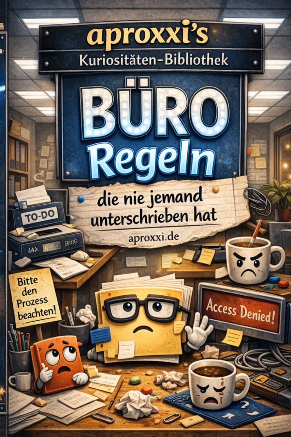 aproxxi´s – Kuriositäten Bibliothek: Büro-Regeln, die nie jemand unterschrieben hat