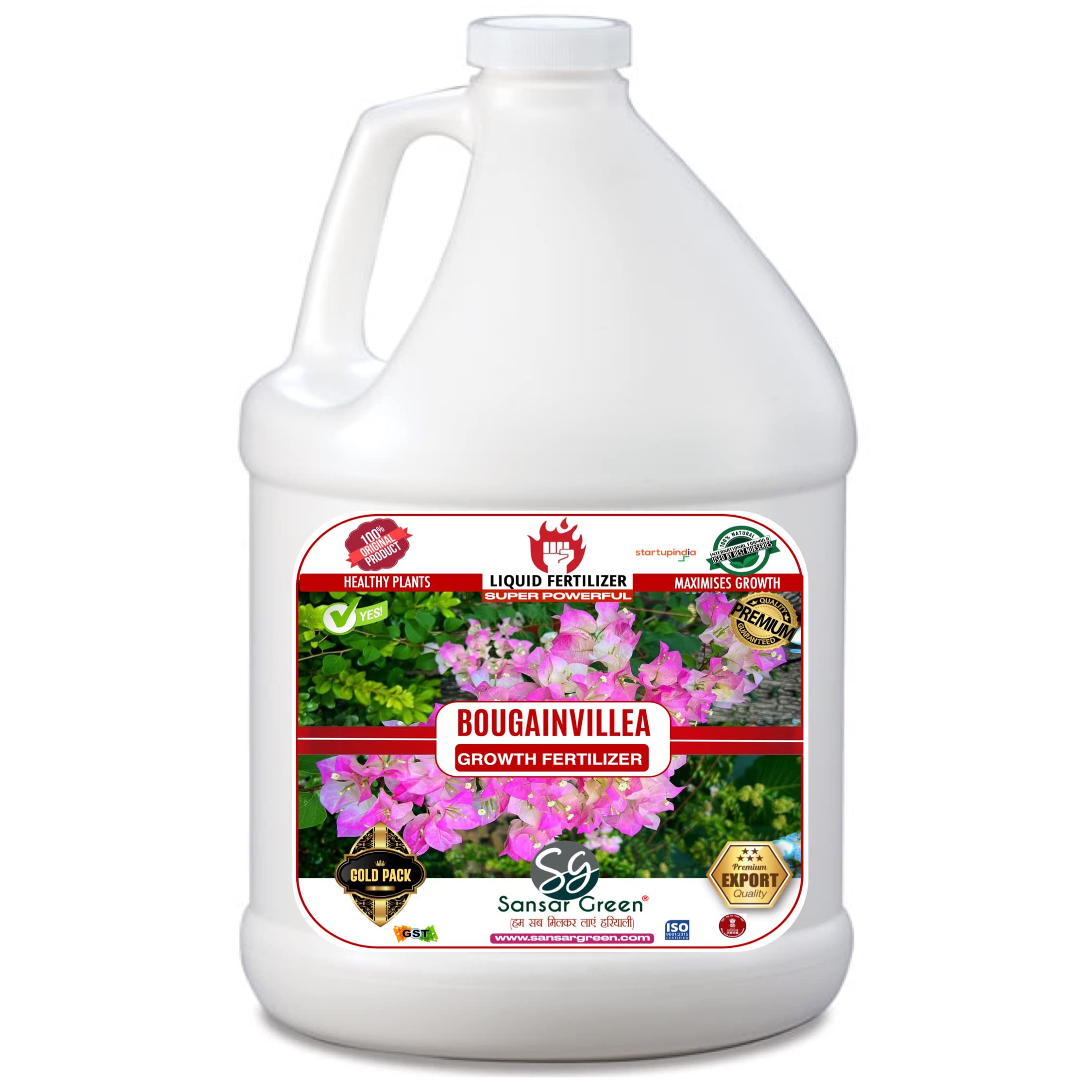 Sansar Green® Bougainvillea Growth Liquid Fertilizer Premium Essential Powerful Liquid Fertilizer for the Best Growth of Bougainvillea Plants. (1000 ml) (B0C2YK1RR6) Amazon Price History, Amazon Price Tracker
