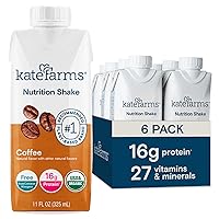 Vista 13 de KATE FARMS - Batido de nutrición orgánica, sabor a vainilla, 16 g de proteína, 27 vitaminas y minerales, bebida sustitutiva de comidas, batido