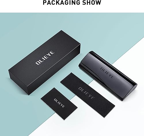 Miniatura 6 de OLIEYE - Gafas de lectura de ojo de gato para mujer, estilo retro, para lecturas en computadora, con bisagras de resorte.