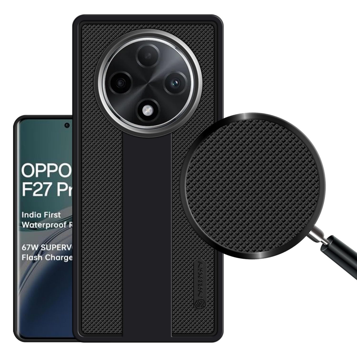 VIDO Super Frosted Raised Camera Protect Soft Back Case Cover for Oppo F27 Pro Plus 5G (B0D6YRCHT9) Amazon Price History, Amazon Price Tracker