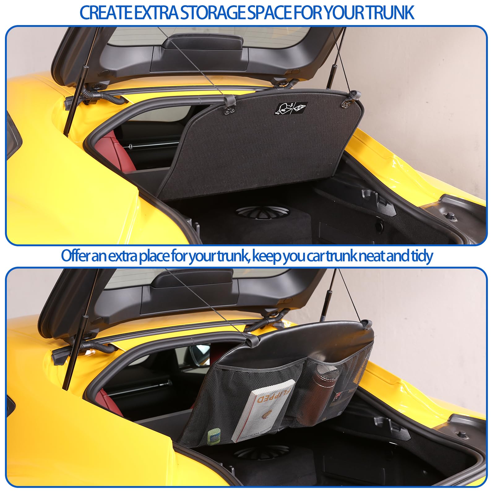 Amazon.com: Fgtagtal Car Trunk Organizer Compatible with Toyota