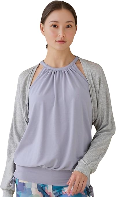 Amazon.co.jp: [スリア] ヨガウェア [ ソフィアボレロ ] グレーヘザー