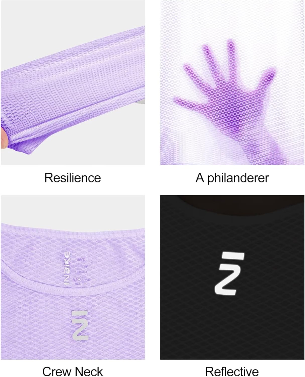 INBIKE Women's Cycling Base Layer Sleeveless, Quick Dry Cycling Jersey, Moisture Wicking Mesh Bike Undershirt Bicycle Summer - Image 5