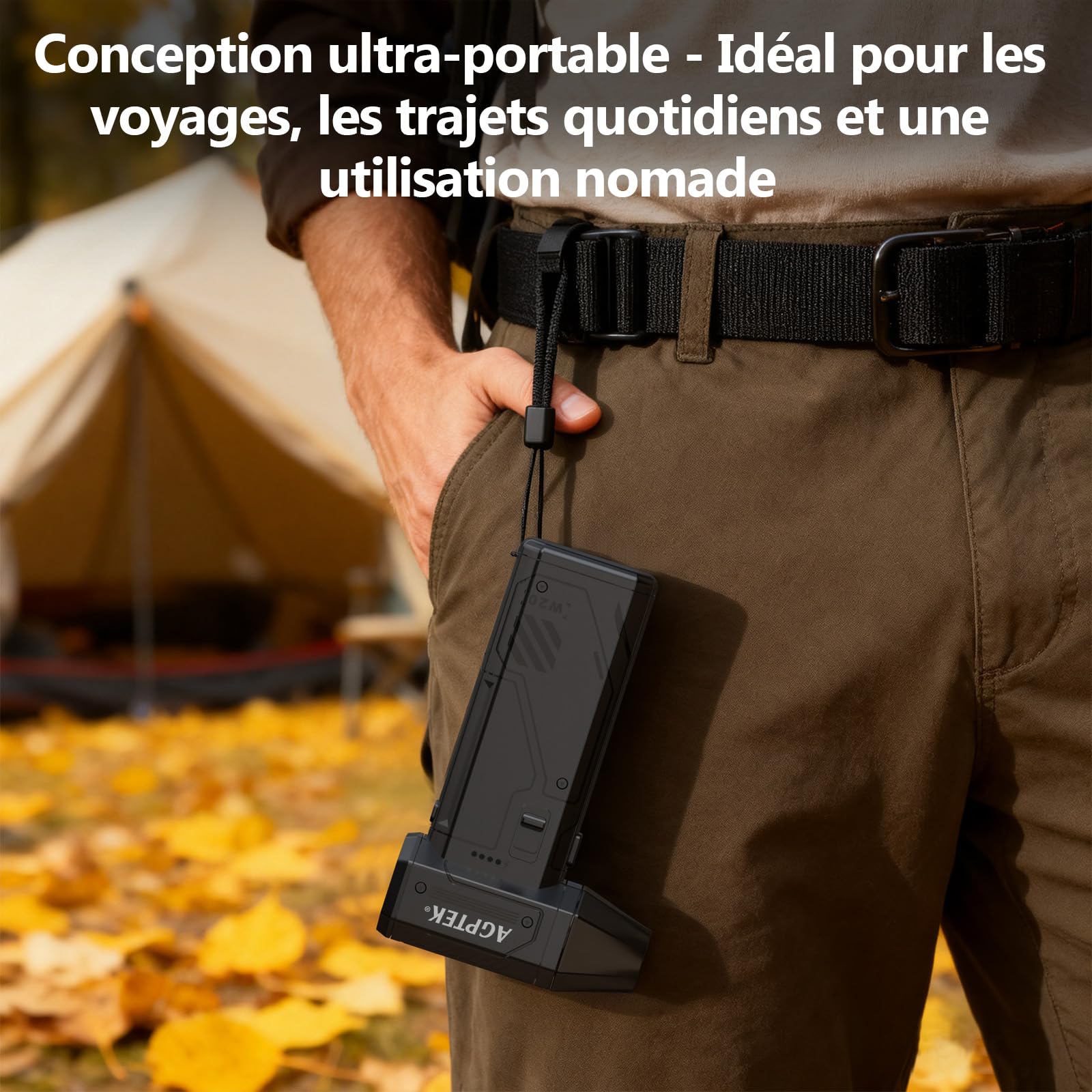 AGPtEK Dépoussiéreur électrique à air comprimé 260 000 tr/min souffleur sans fil