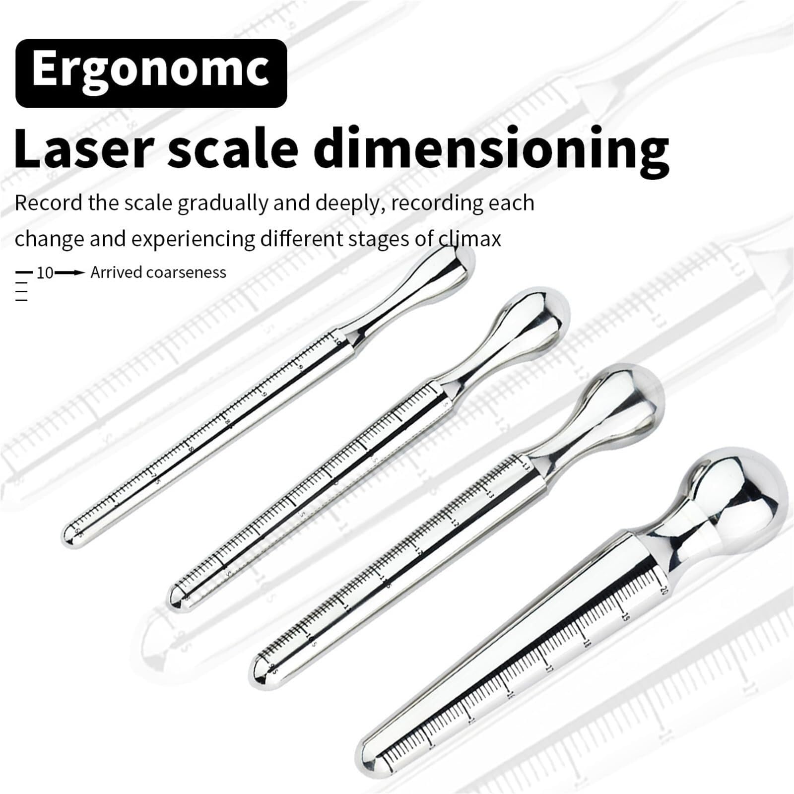 125mm Edelstahl 304 Harnröhrendilatator Mit Skala Penis Plug Metall Harnröhrensonde Prostata Stimulation Harnröhren Dilatatoren Harnröhrendehner Masturbation Sexspielzeug