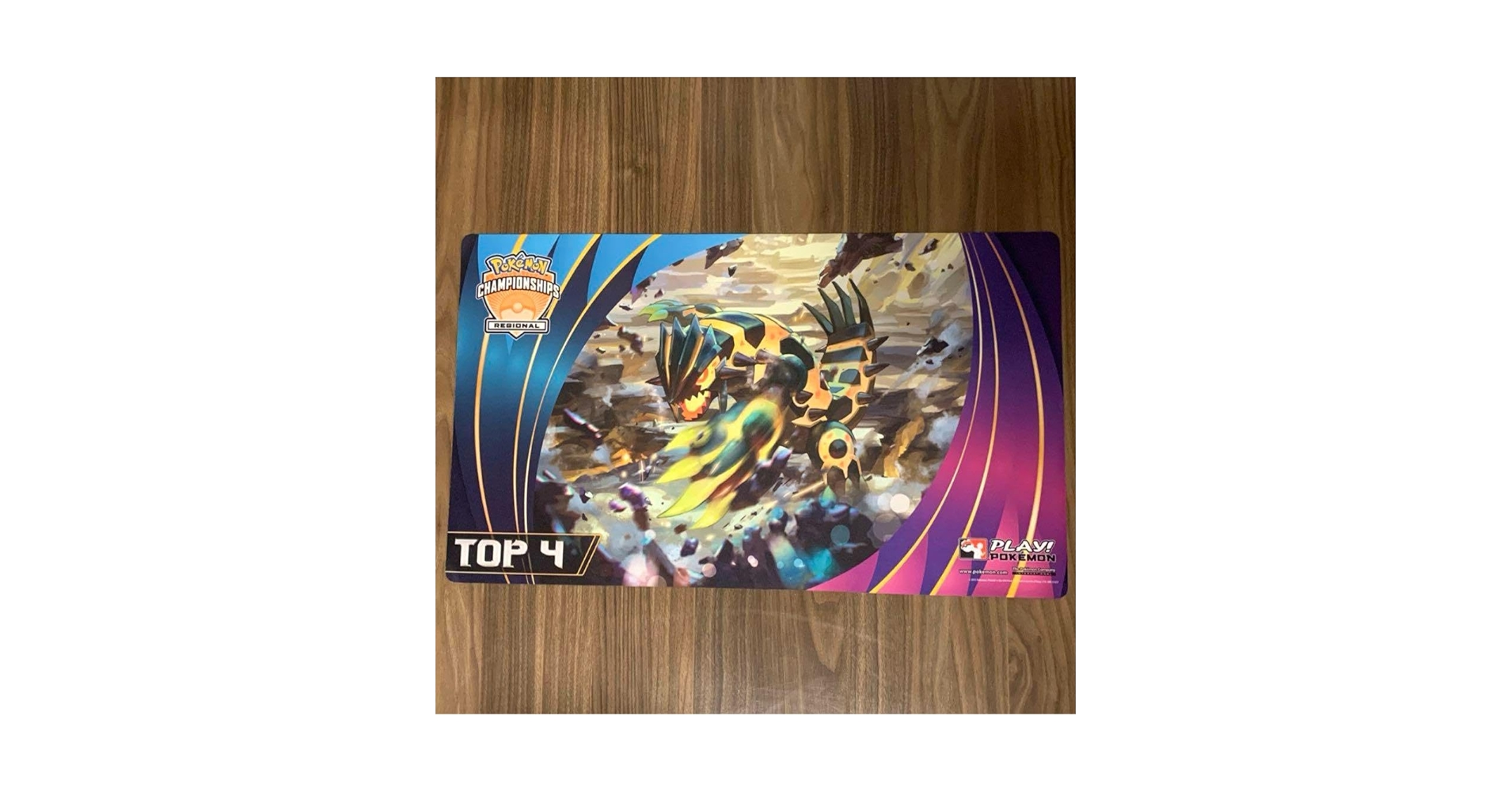 ポケモンカード プレイマット champion ゲンシグラードン 英語版 海外