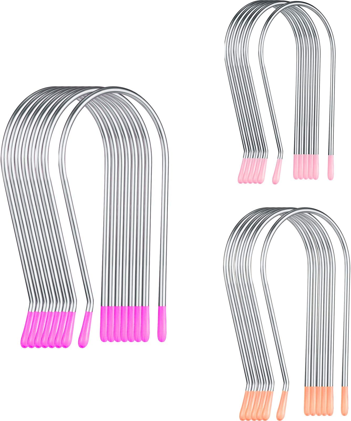 20 Pieces Assorted Hot Roller Clips Replacements, Fits Most Sized Rollers Curlers (Large, Medium, Small)