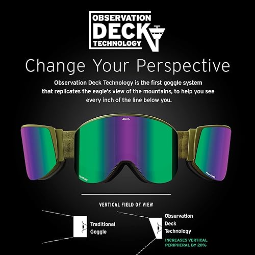 Miniatura 3 de Zeal Optics Gafas de nieve Beacon ODT