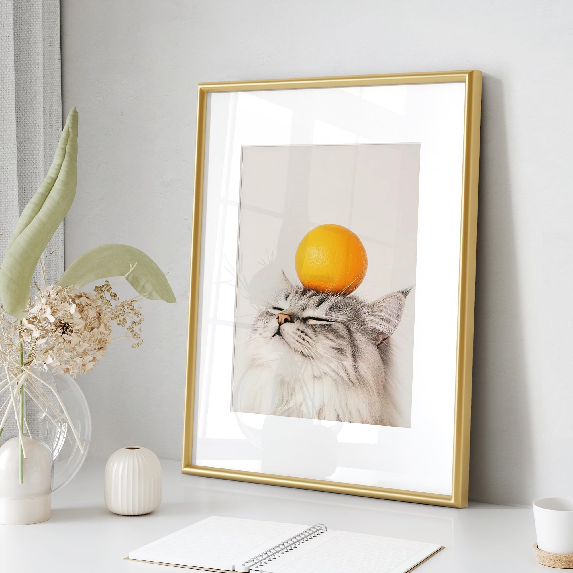 Amazon.co.jp: 16x20 アルミ写真フレーム ゴールド 16インチx20インチ