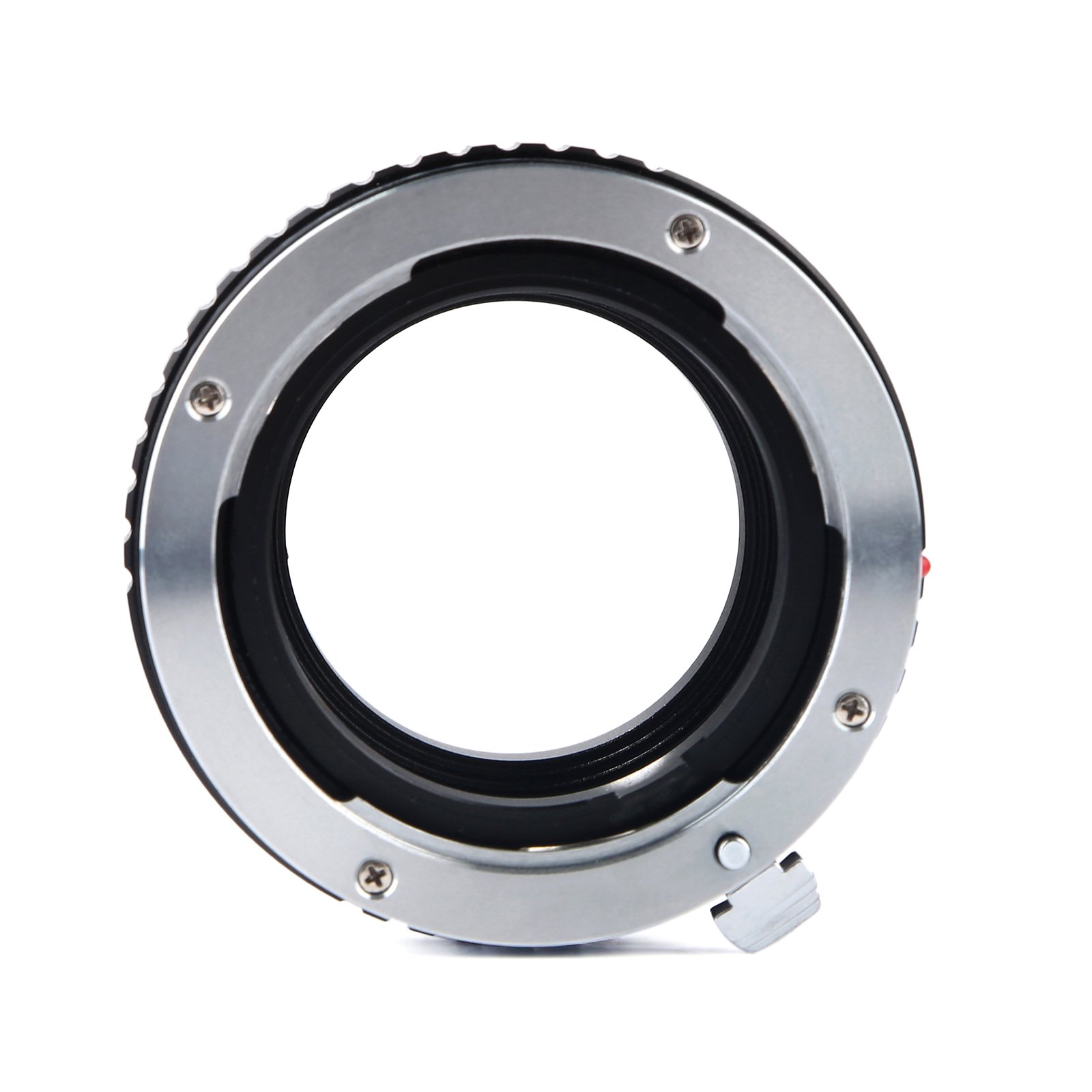 K&F CONCEPT Bague d'adaptation pour Objectif compatibile Con compatibile Con MINOLTA (AF) à Caméra FX Adaptateur Lentille Fait de Laiton et d'aluminium Solide Précis Noir