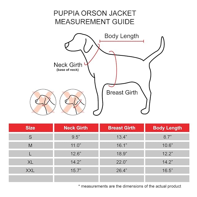 Foto 4 de 4 de Puppia Orson Perro Abrigo - Marrón - XXL