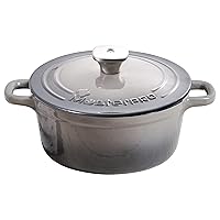 MasterPro Unique | Casseruola da Cucina da 19 cm con Coperchio | Colore Bianco | Fabbricata