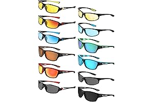 12 Pairs of Polarized Sunglasses for Men: The Ultimate Eye Protection Pack