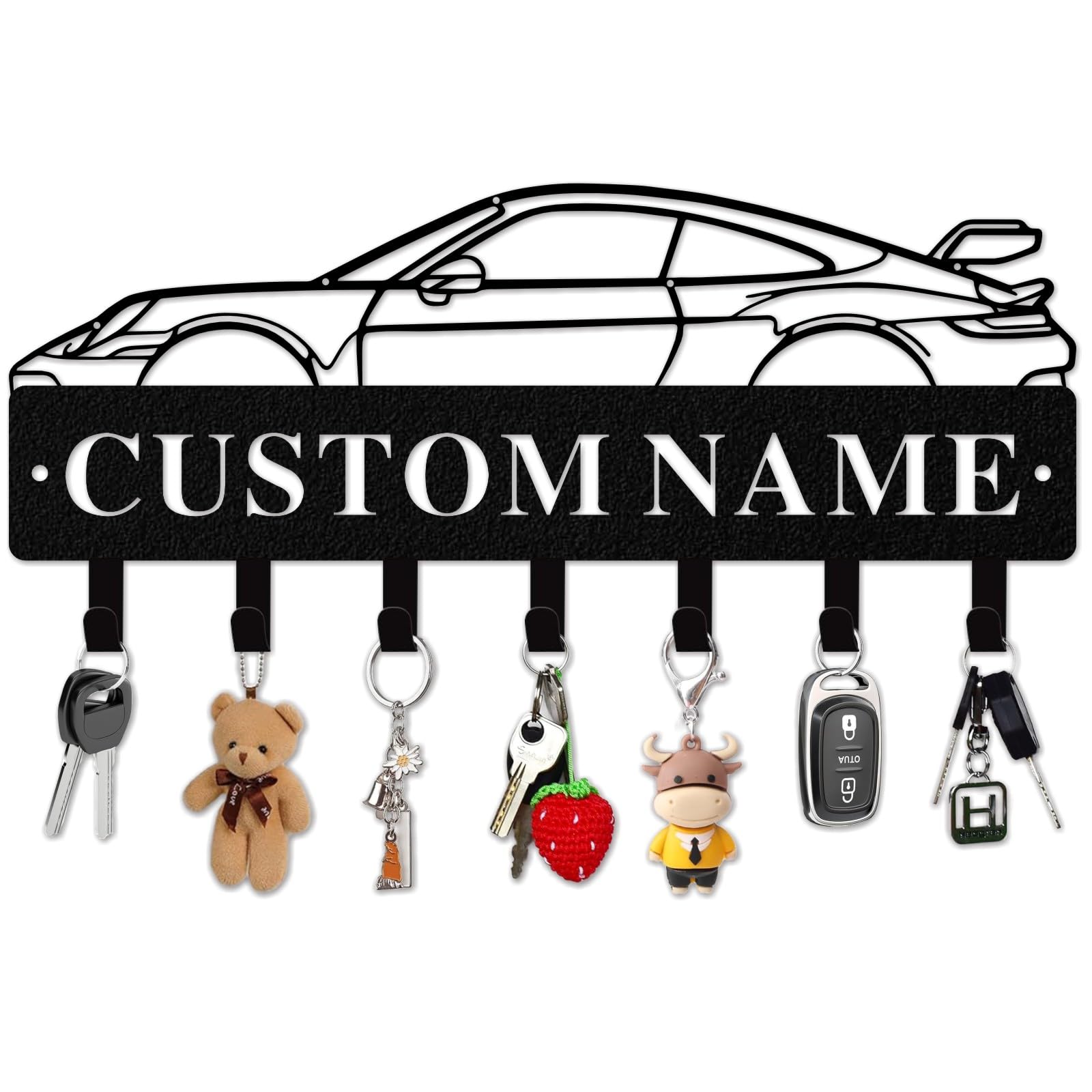 Amazon.com: Quanqiuyi Porsche 911 GT3 Key Holder Wall Mount Custom