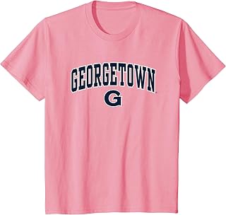 Kids Georgetown Hoyas Kids Arch Over Pink Officially Licensed T-Shirt