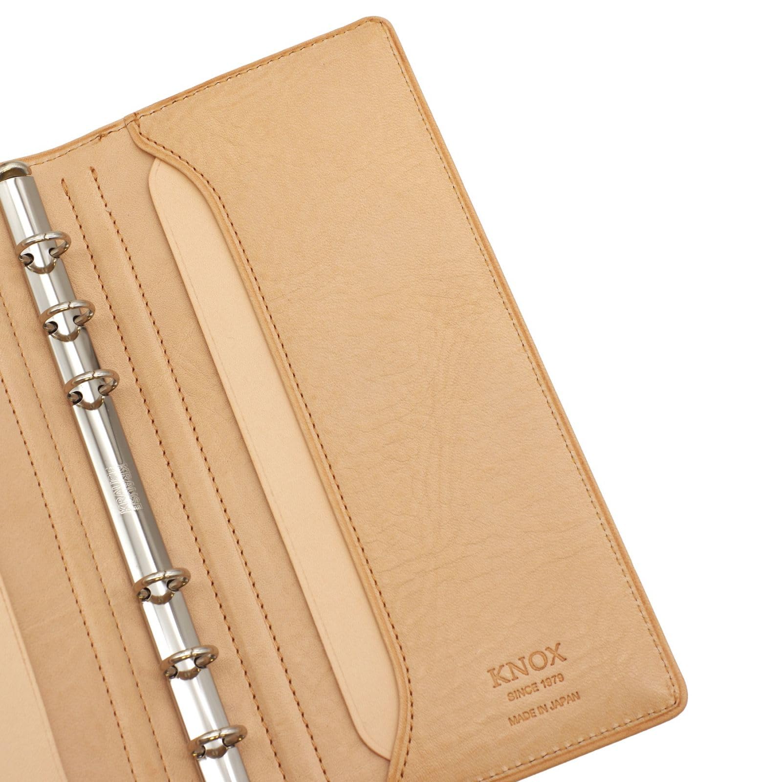 KNOX（ノックス） ピアス システム手帳 ナローサイズ 11mmリング